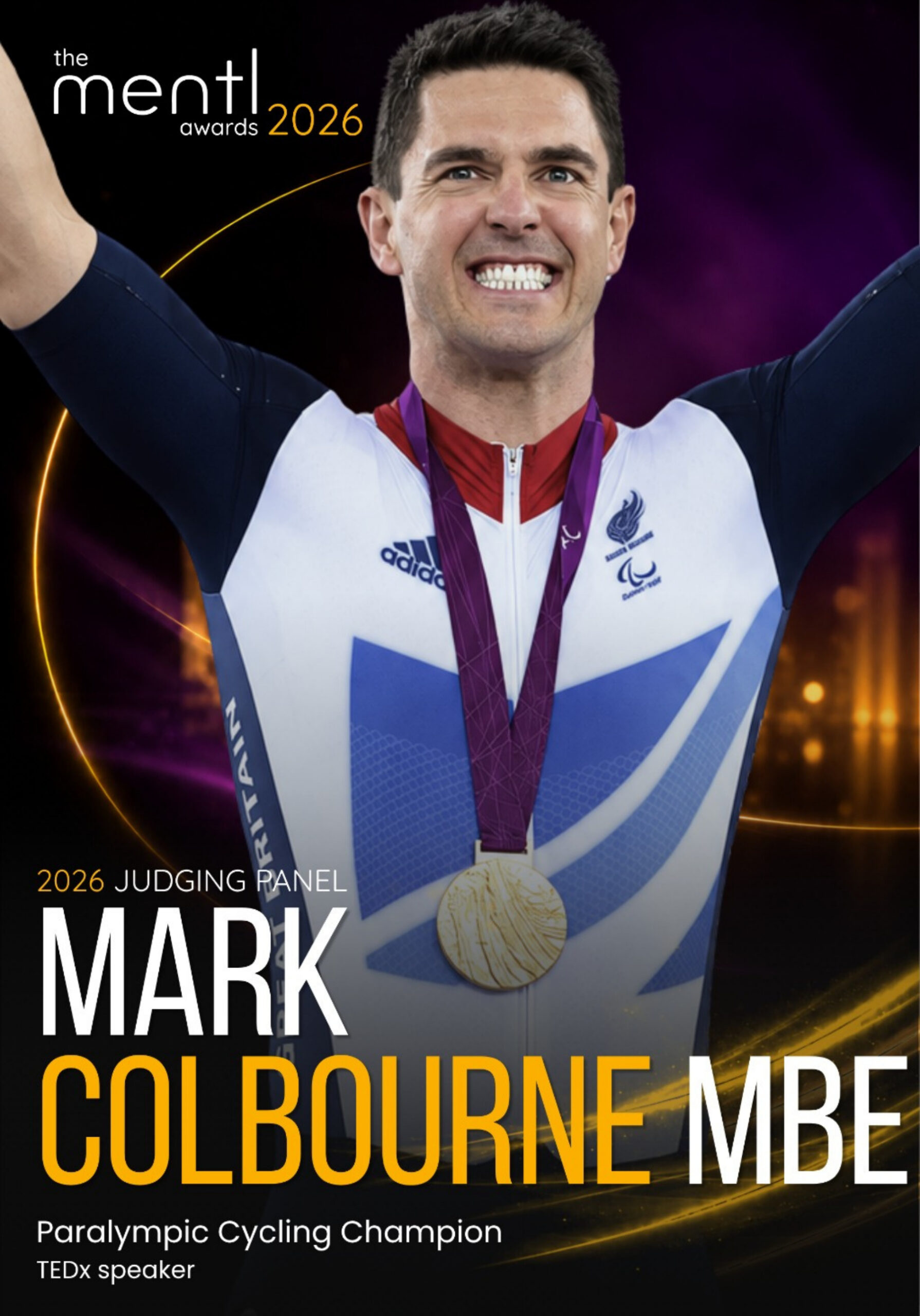 Mark Colbourne MBE ,  mentl awards 2026 judging panel