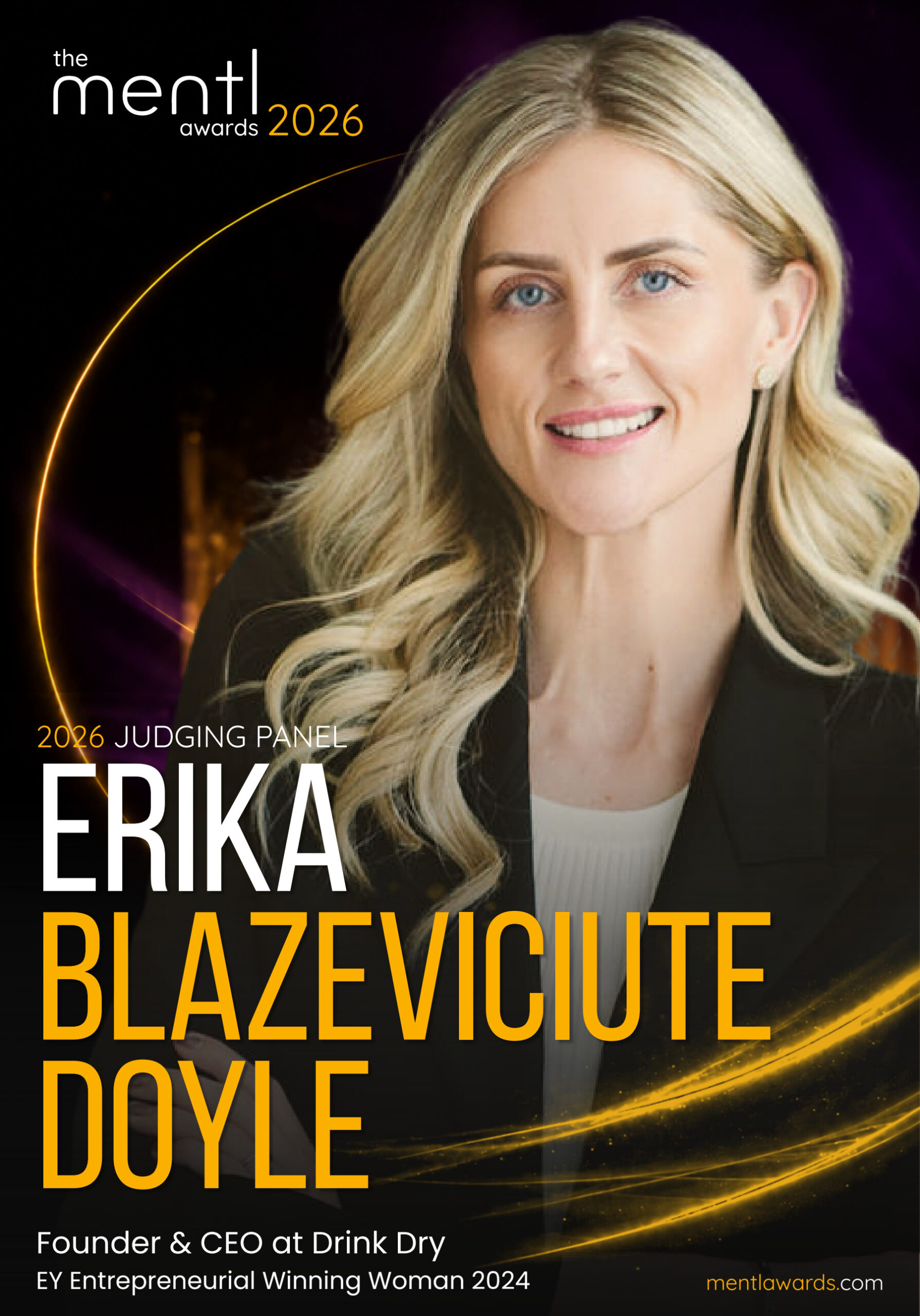 Erika Blazeviciute Doyle ,  mentl awards 2026 judging panel