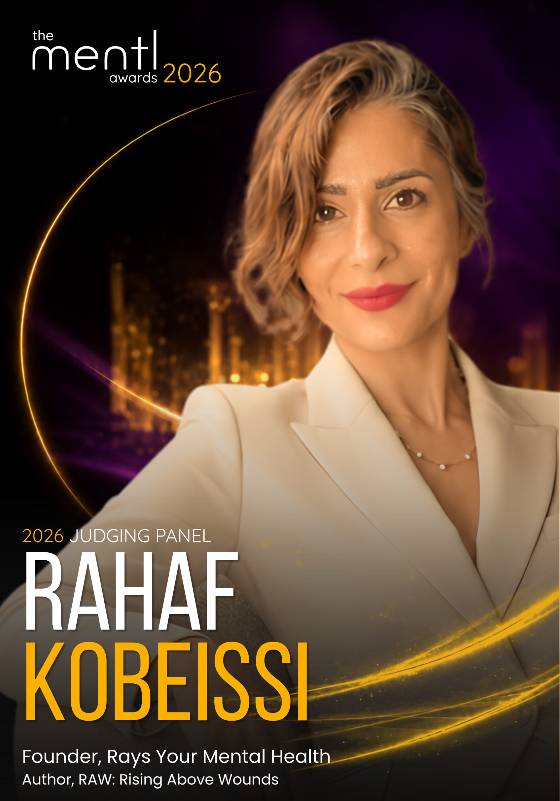 Rahaf Kobeissi ,  mentl awards 2026 judging panel
