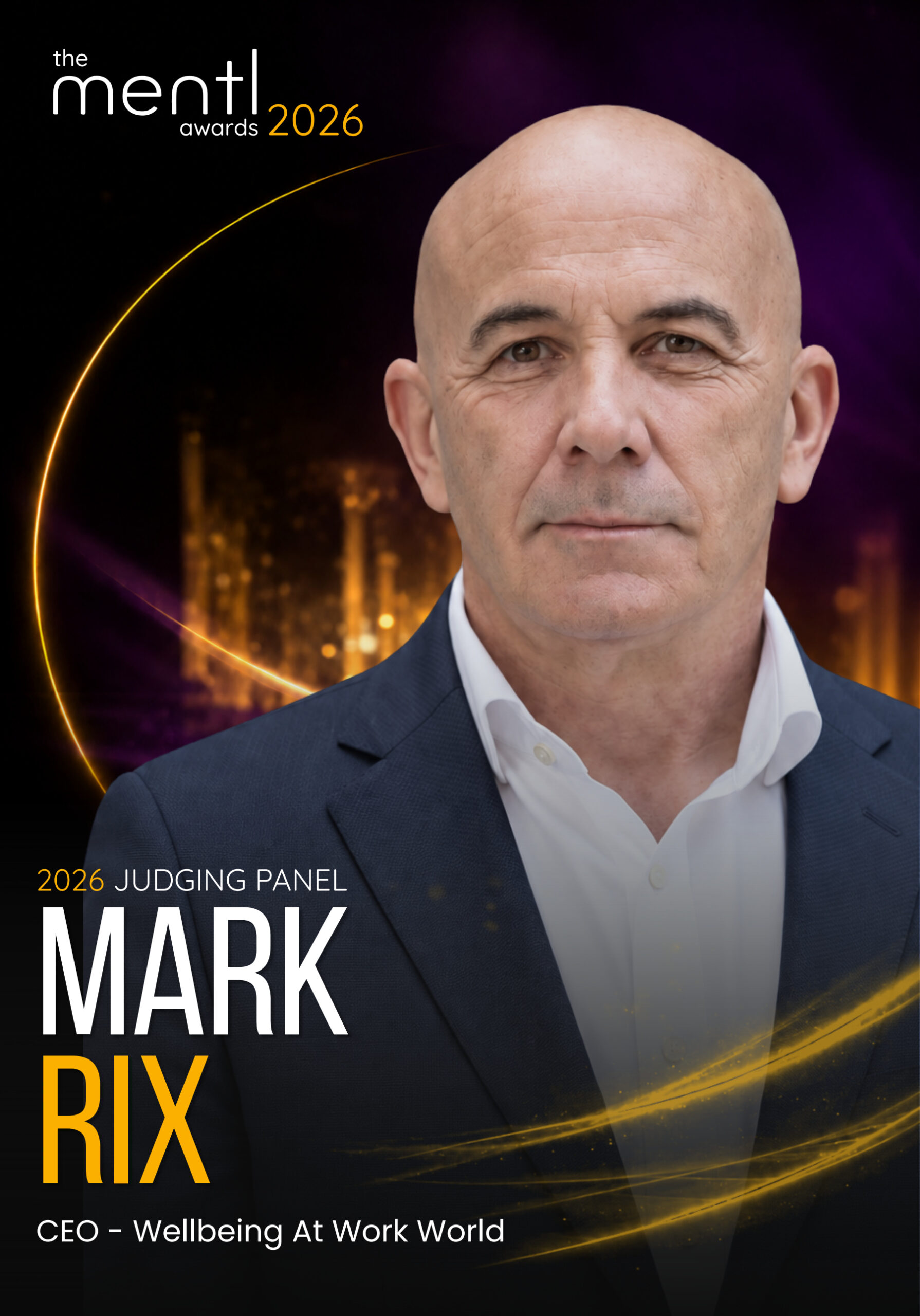 Mark Rix ,  mentl awards 2026 judging panel