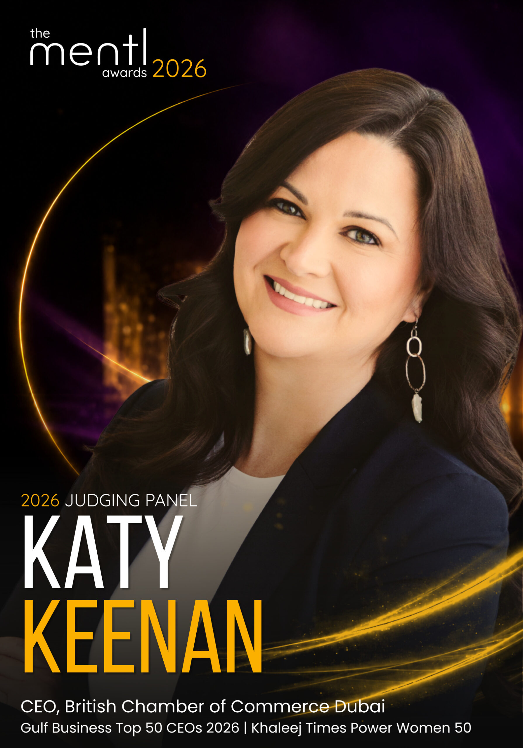 Katy Keenan ,  mentl awards 2026 judging panel