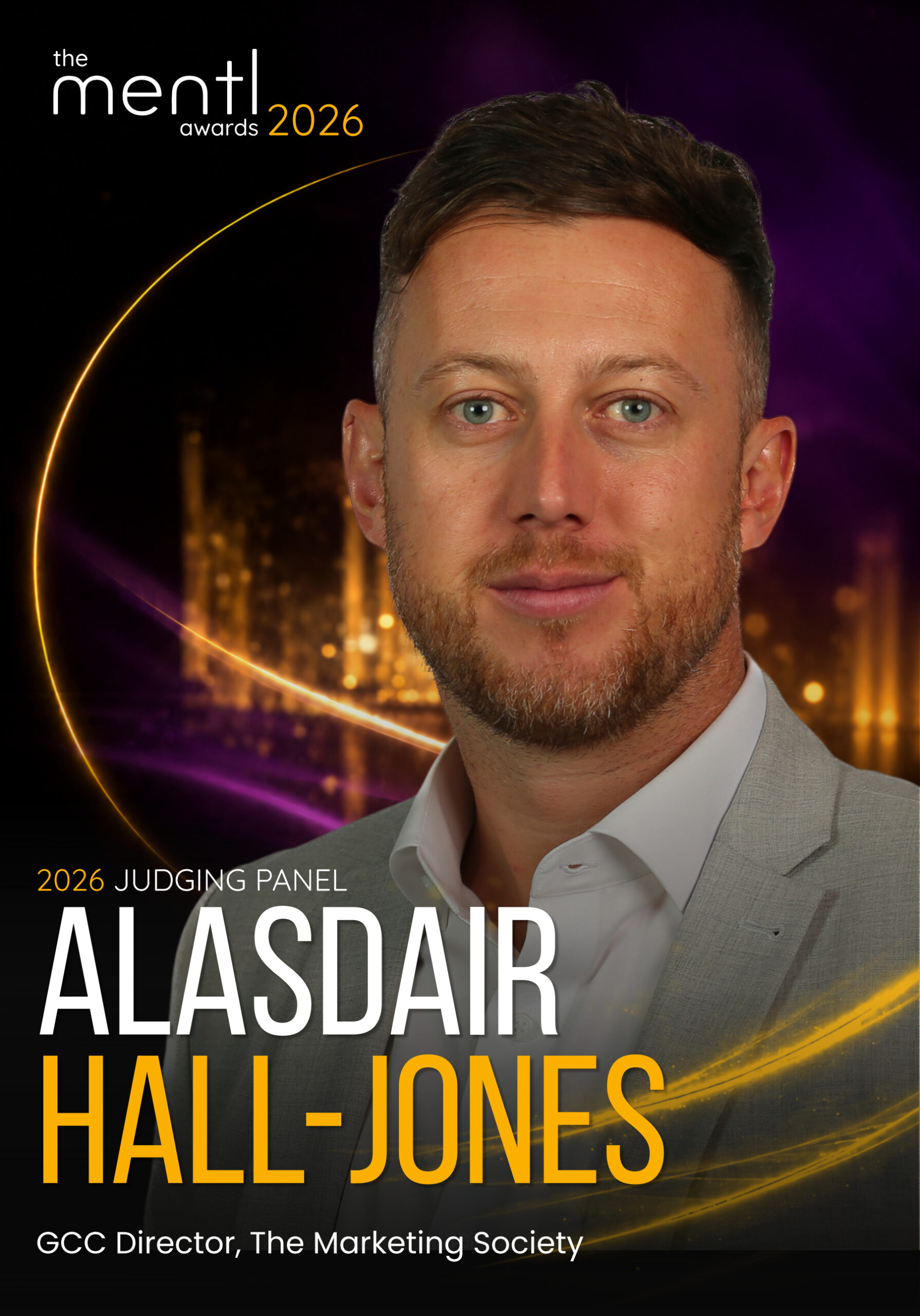 Alasdair Hall-Jones ,  mentl awards 2026 judging panel