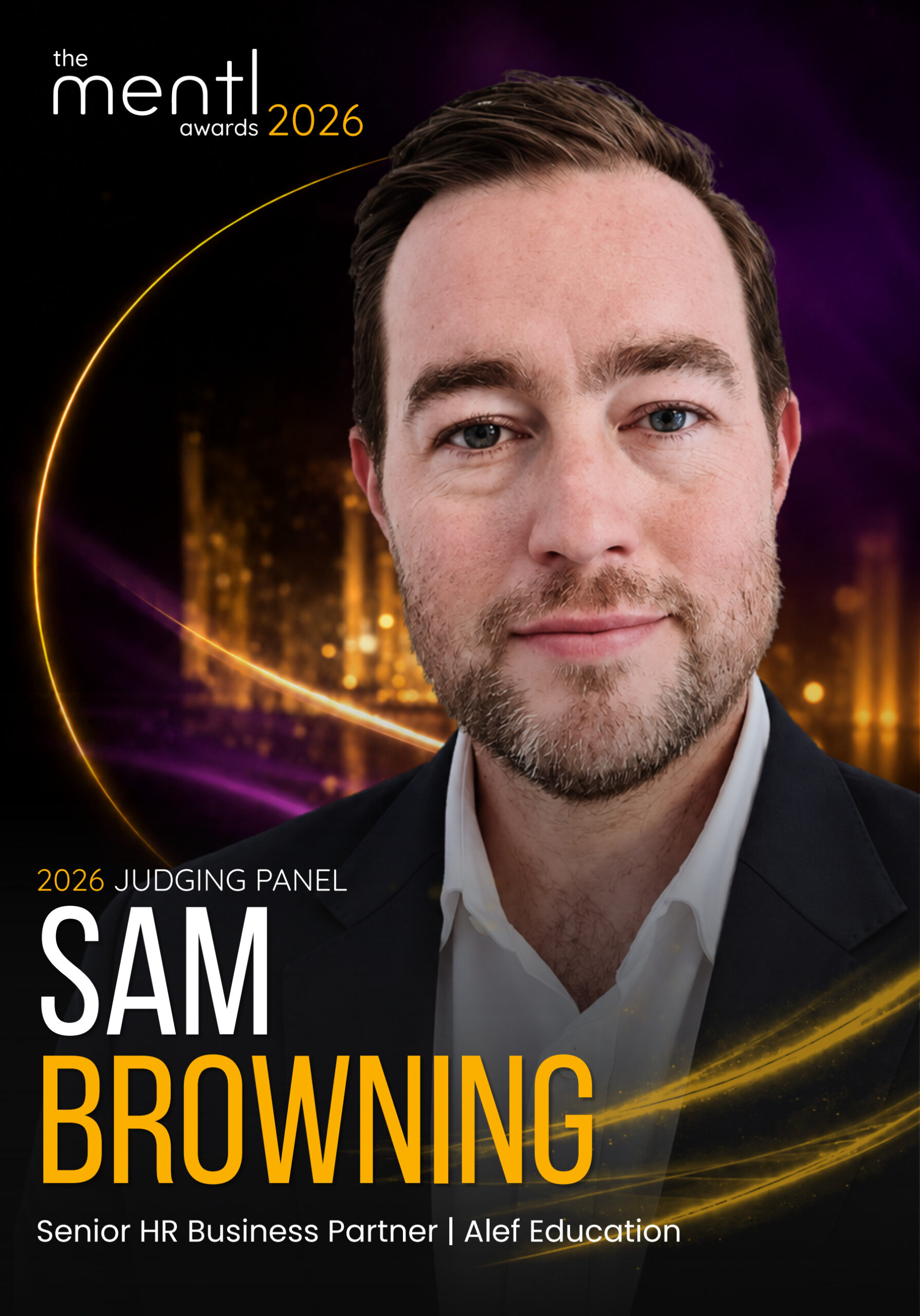 Sam Browning ,  mentl awards 2026 judging panel