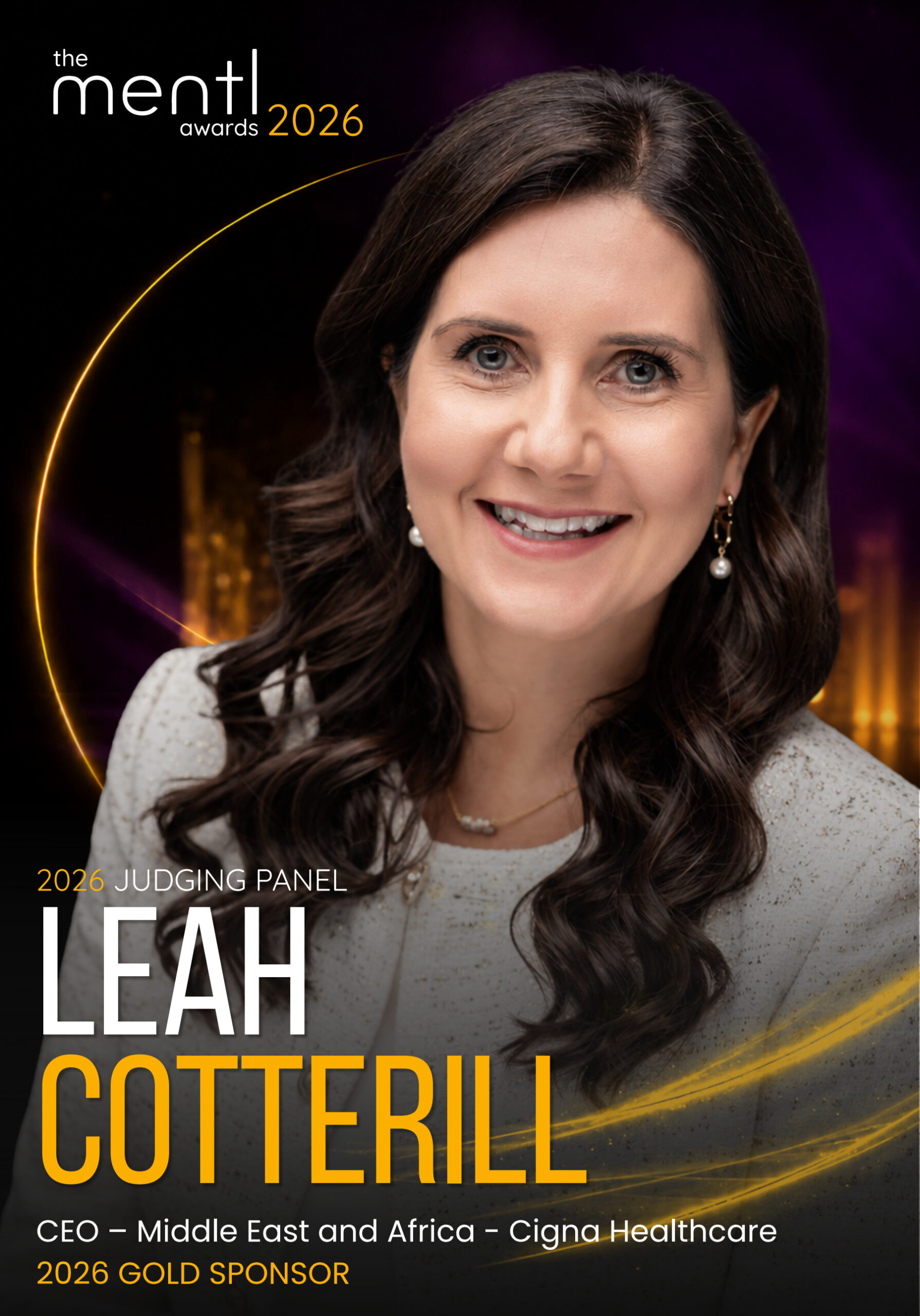 Leah Cotterill ,  mentl awards 2026 judging panel