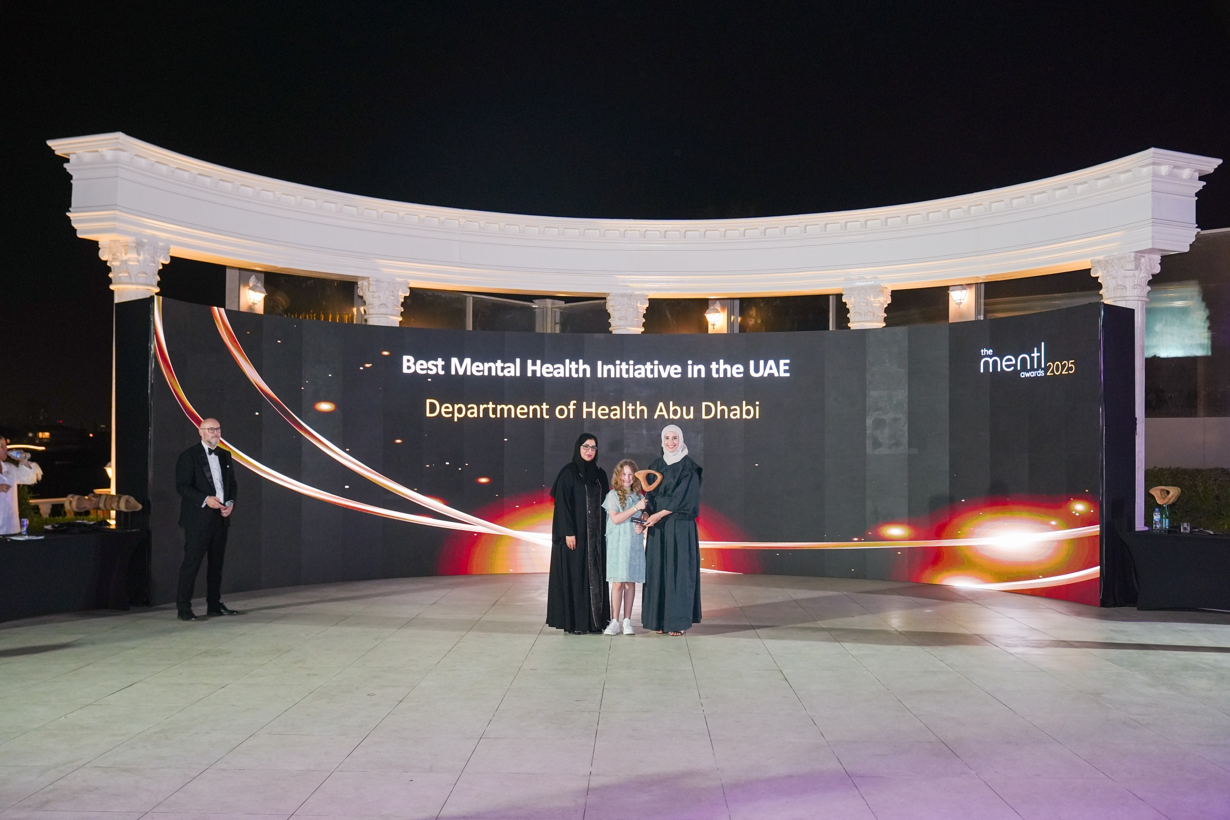 Department of Health Abu Dhabi at the mentl awards 2025