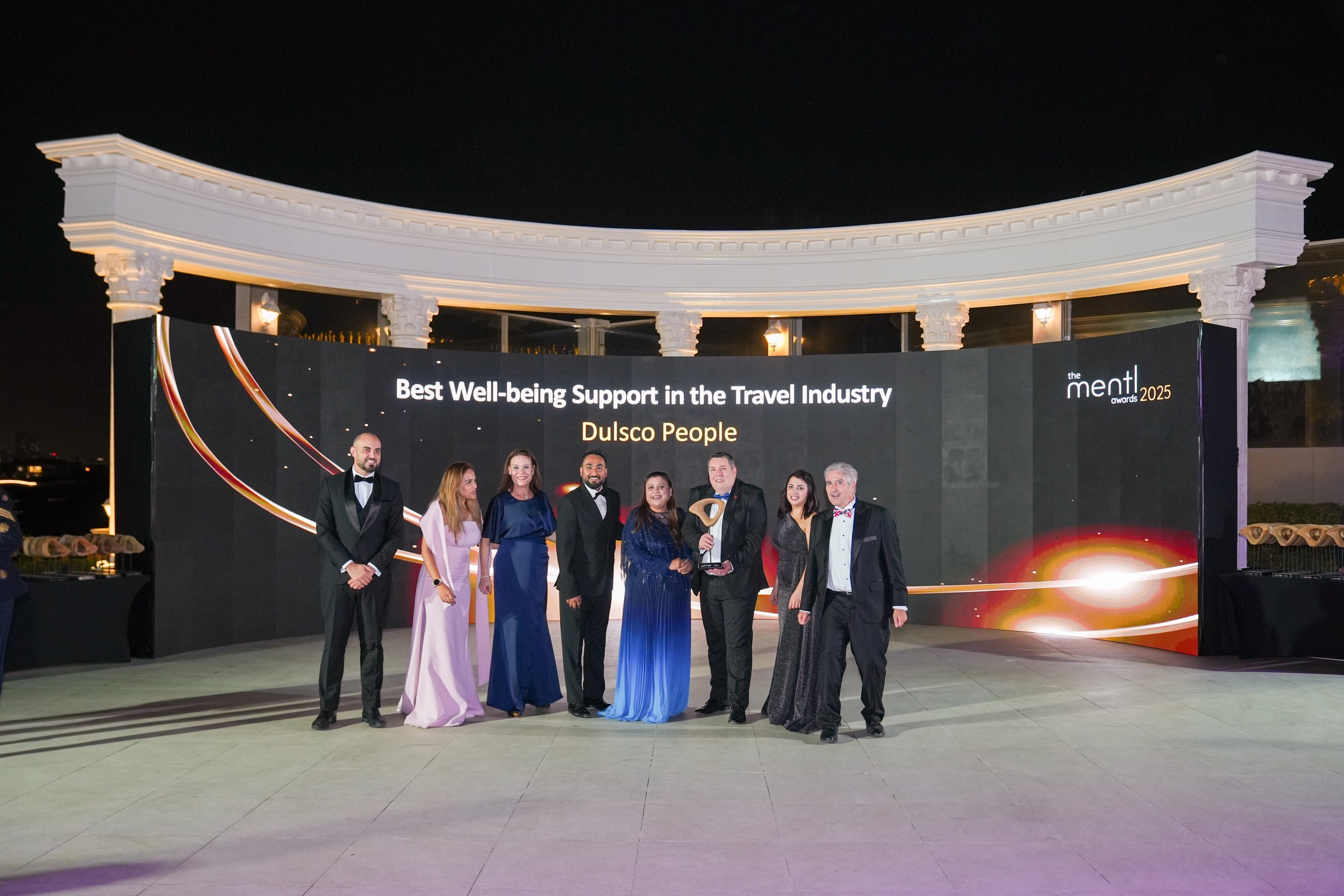 Dulsco People at the mentl awards 2025