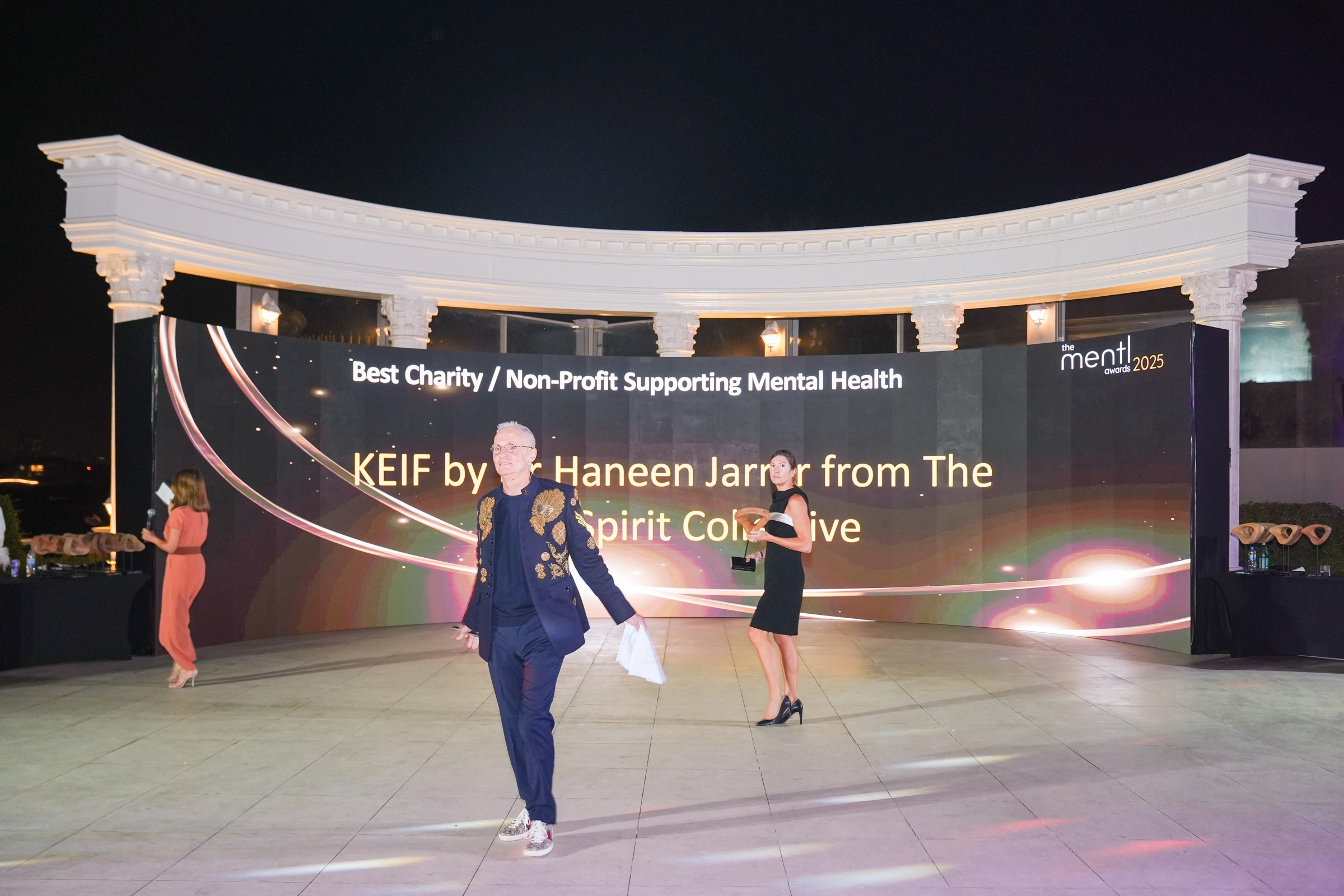 KEIF at the mentl awards 2025