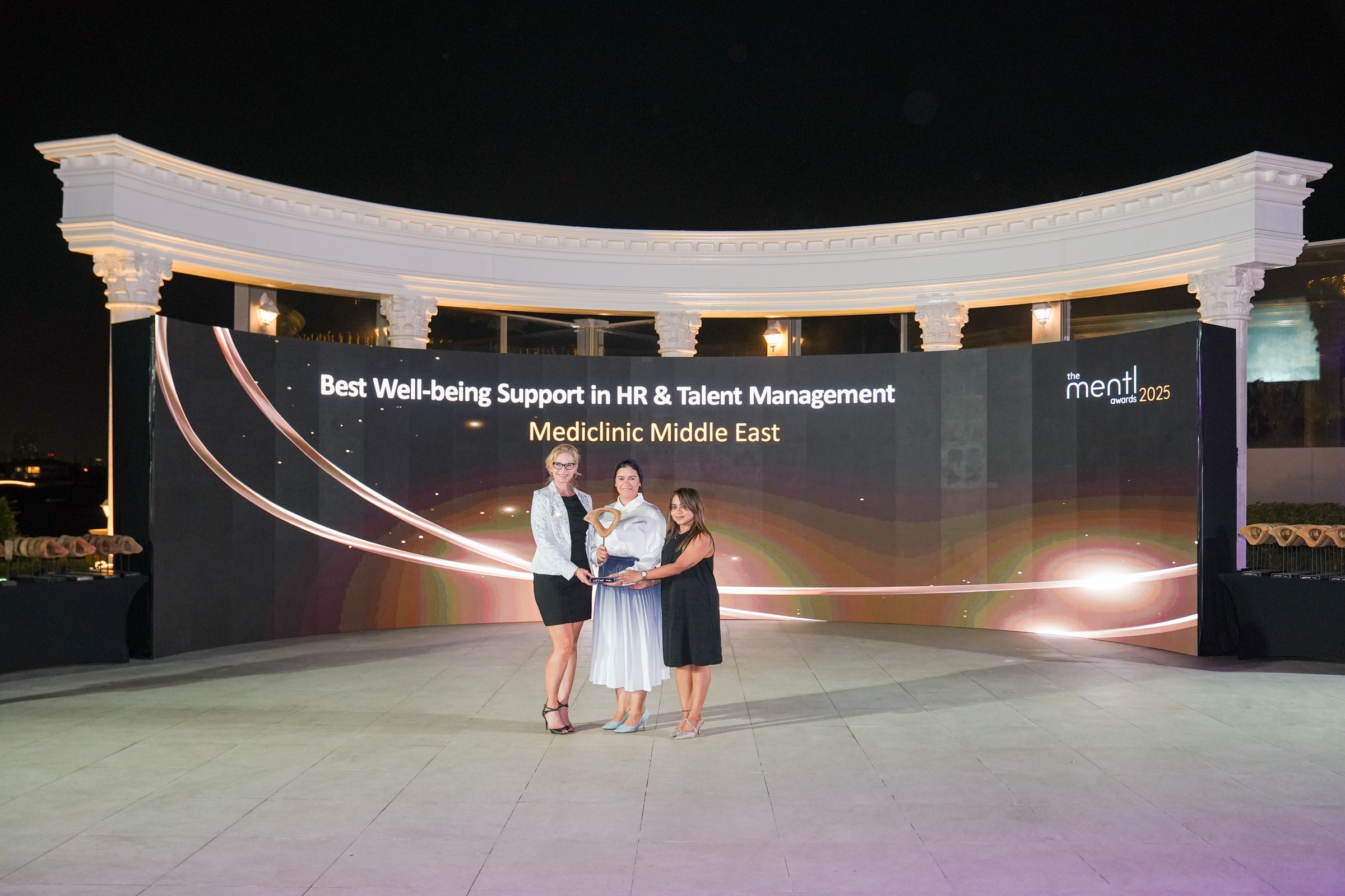 Mediclinic Middle East at the mentl awards 2025