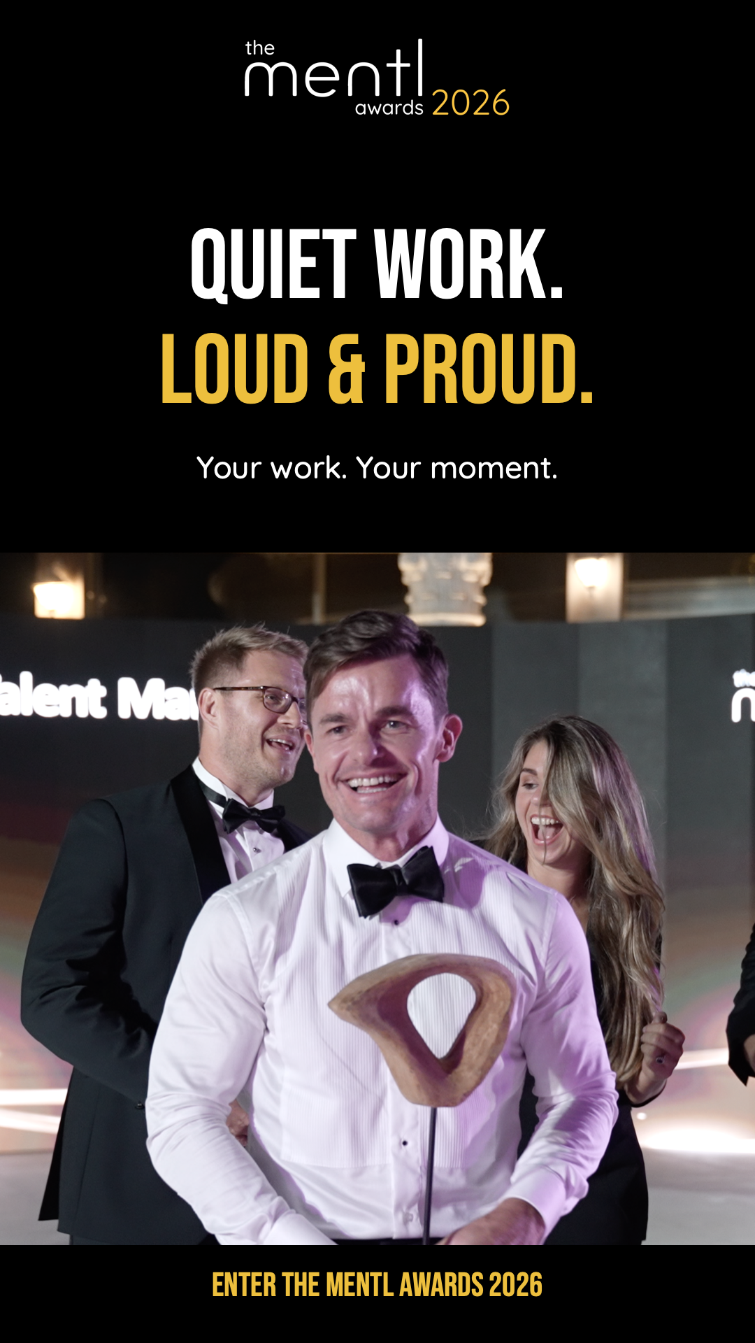Quiet work. Loud and proud. Watch Braver Leaders celebrate at the mentl awards 2025