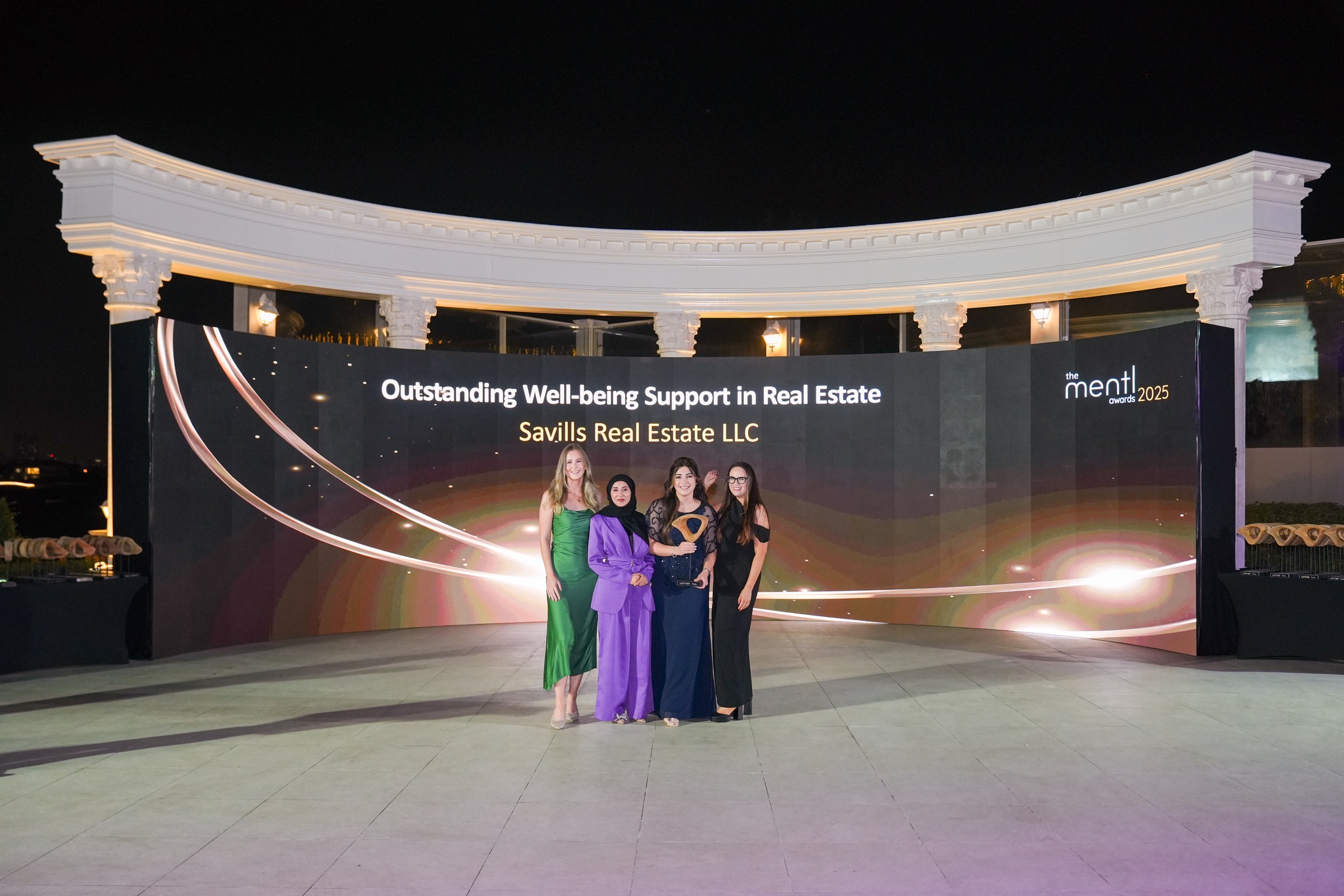 Savills at the mentl awards 2025