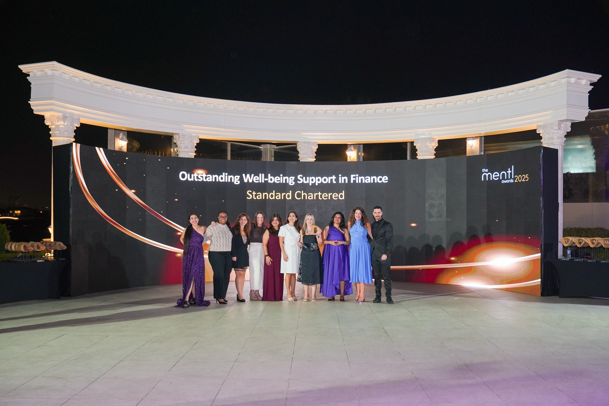 Standard Chartered at the mentl awards 2025